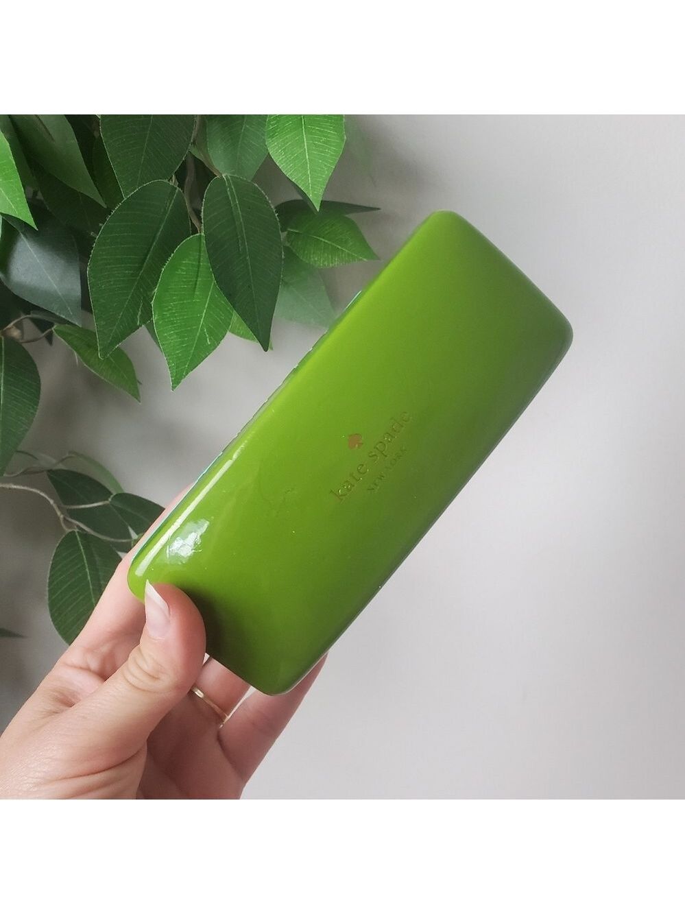 Kate Spade Green and Blue Sunglasses Eyeglass Case - Picture 2 of 8